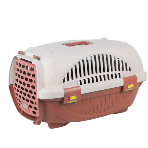 Pet Carrier Cage (Red)