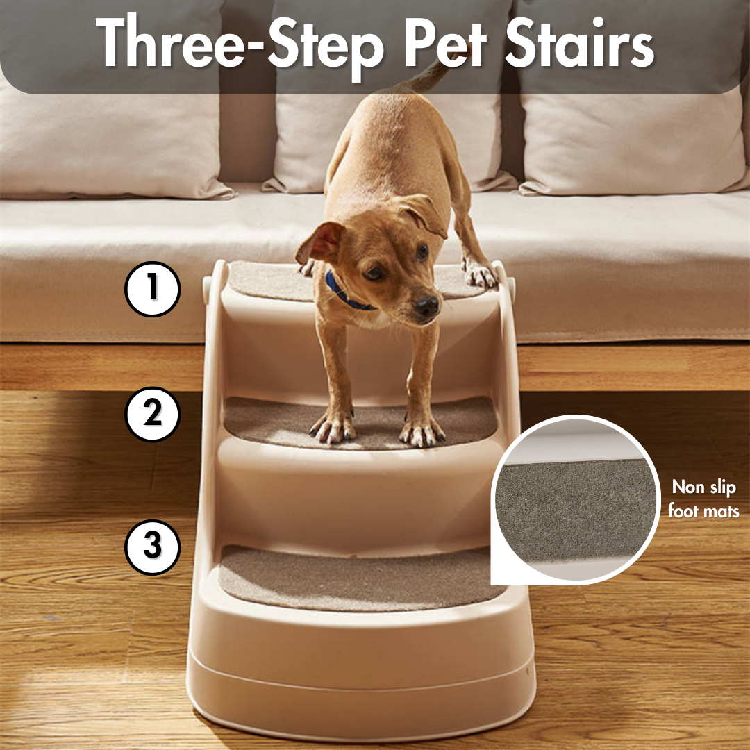 Pet 3 Stairs (Beige)