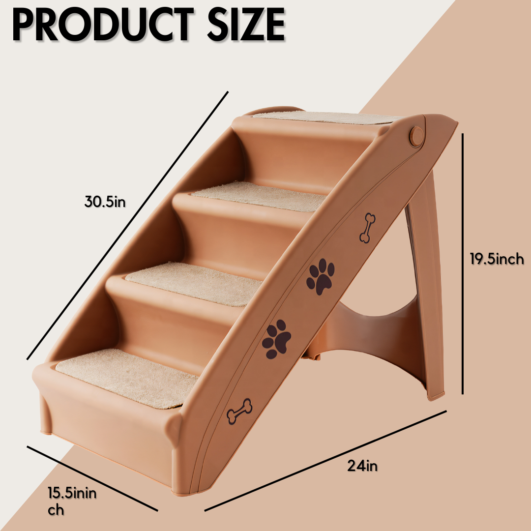 Pet 4 Stairs (Brown)