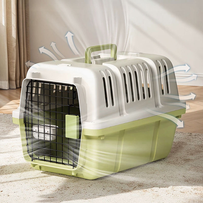 Pet Carrier Cage (green)