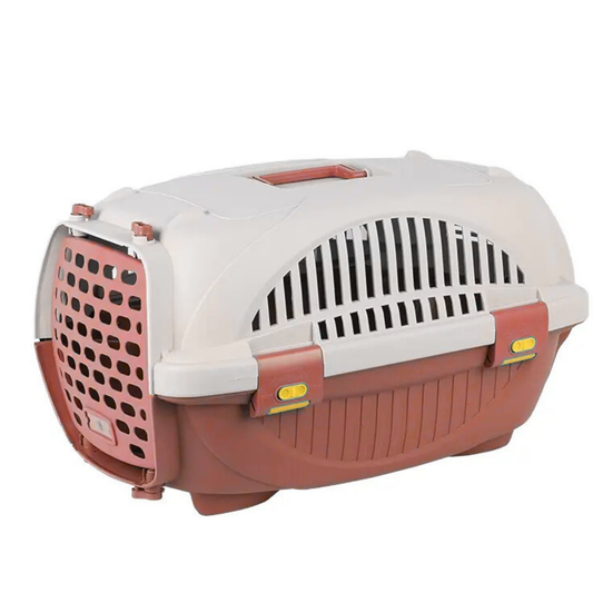 Pet Carrier Cage (Red)