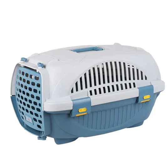 Pet Carrier Cage (Blue)