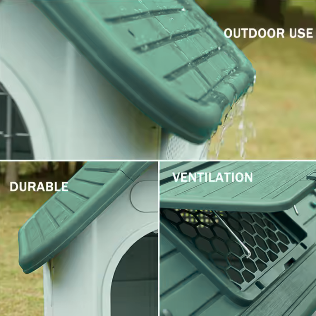 Pet Galaxy Dog House (green)