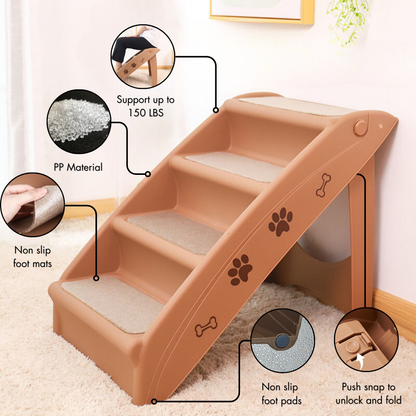 Pet 4 Stairs (Brown)