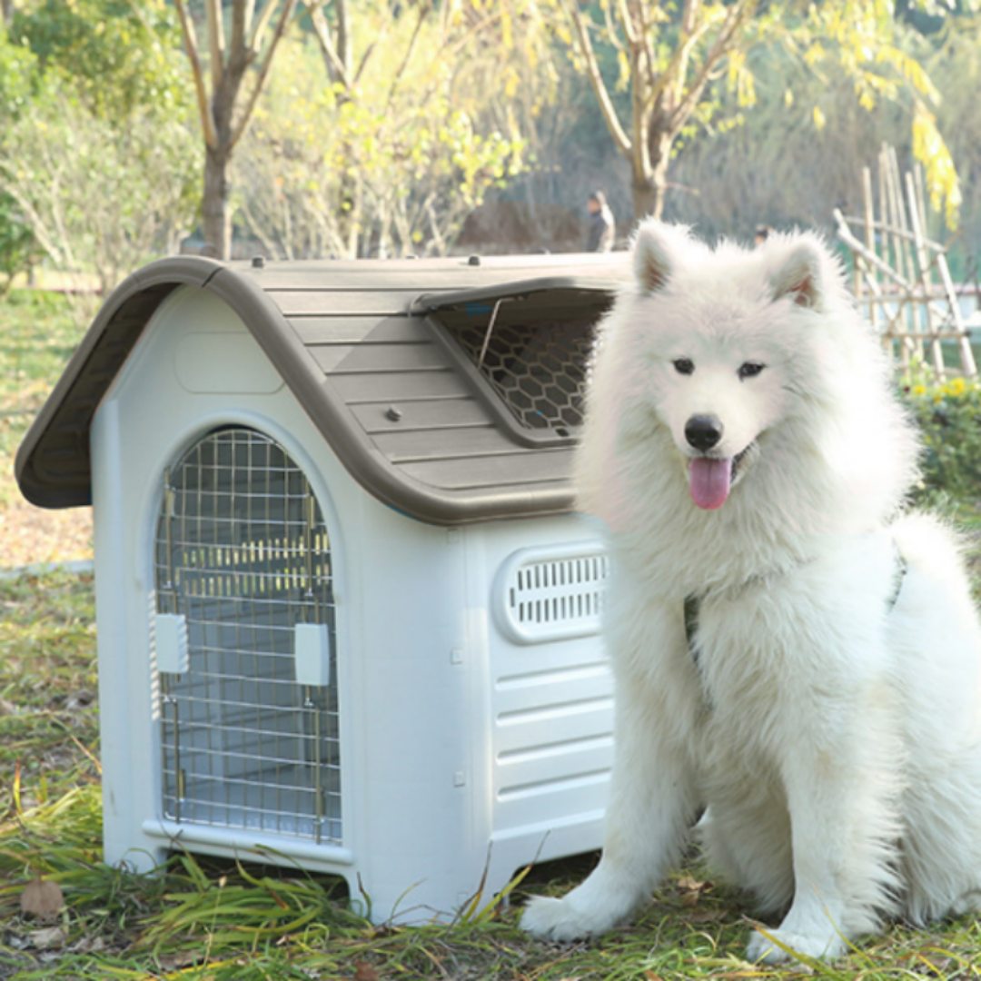 Pet Galaxy Dog House (grey)