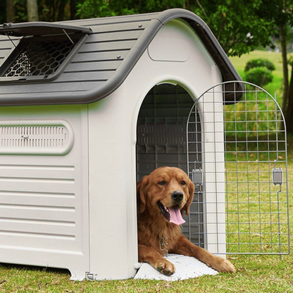 Pet Galaxy Dog House (grey)