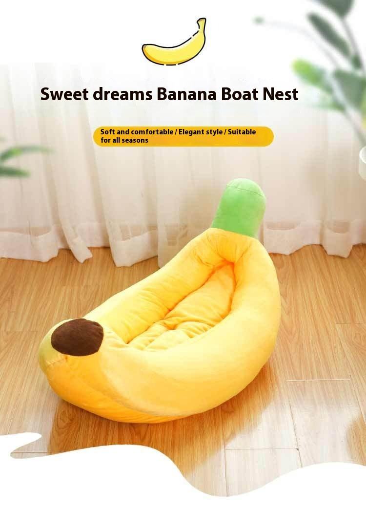 Banana Pet Bed