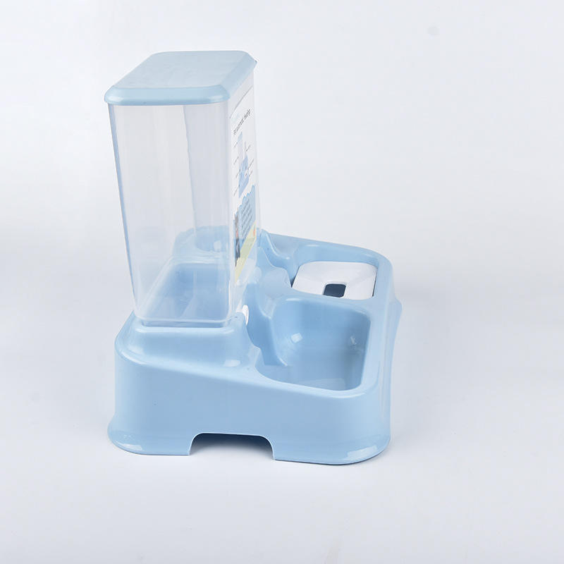 Pet Food Bowl and Water Bottle Set