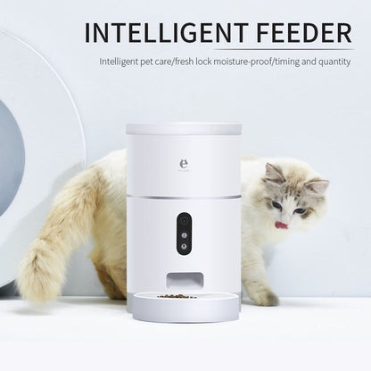 Wifi App Control 4L Automatic Pet Food Feeder