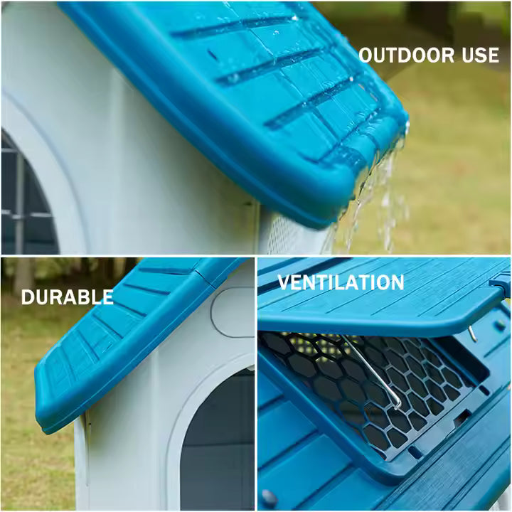 Pet Galaxy Dog House (blue)