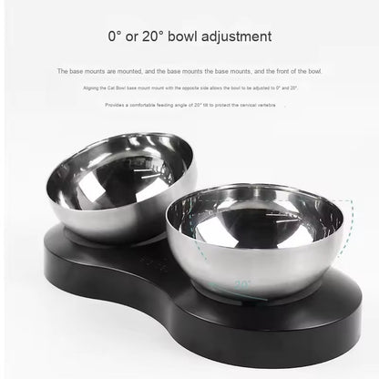 Pet Double Bowl