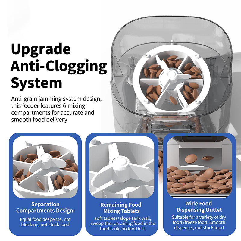 Smart App-Controlled WiFi Pet Food Bowl