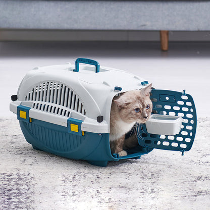 Pet Carrier Cage (Blue)