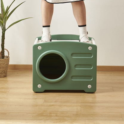 Cat House with Scratching