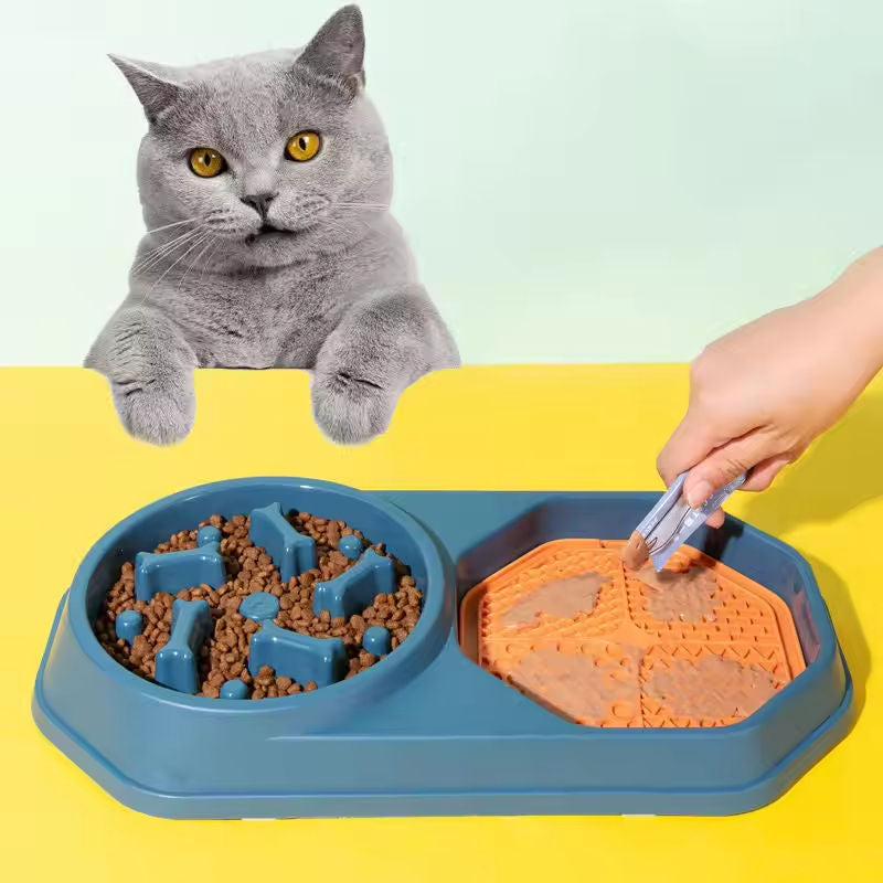 Pet Slow Feeder Bowl