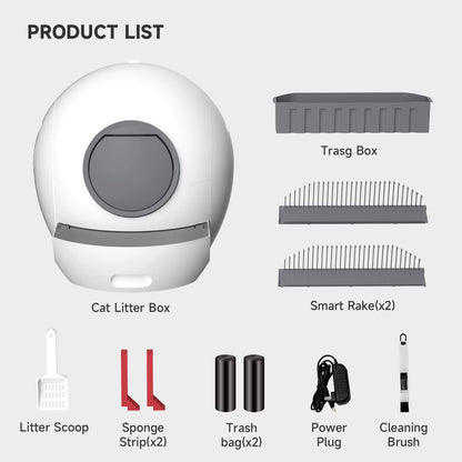 Wifi Automatic Smart Cat Litter Box