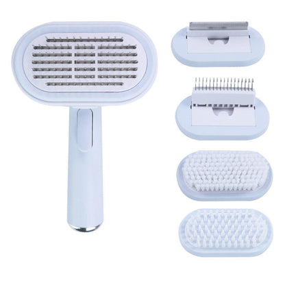 5-in-1 Cat Brush Self Cleaning