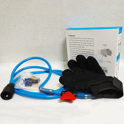 Silicone Pet Hair Removal Bath Brush