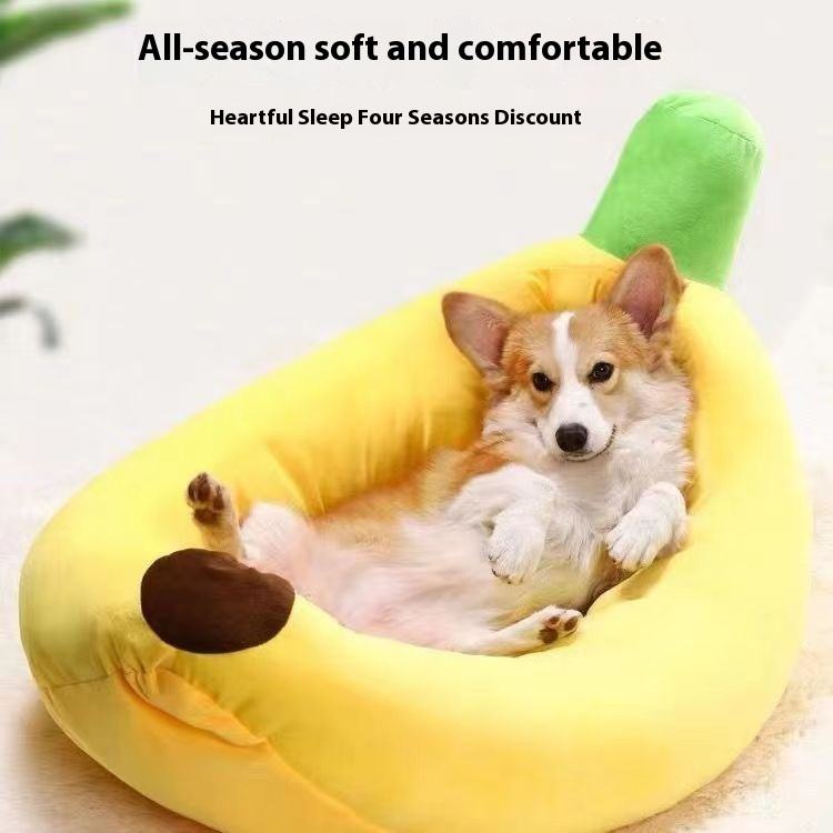 Banana Pet Bed
