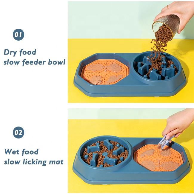 Pet Slow Feeder Bowl