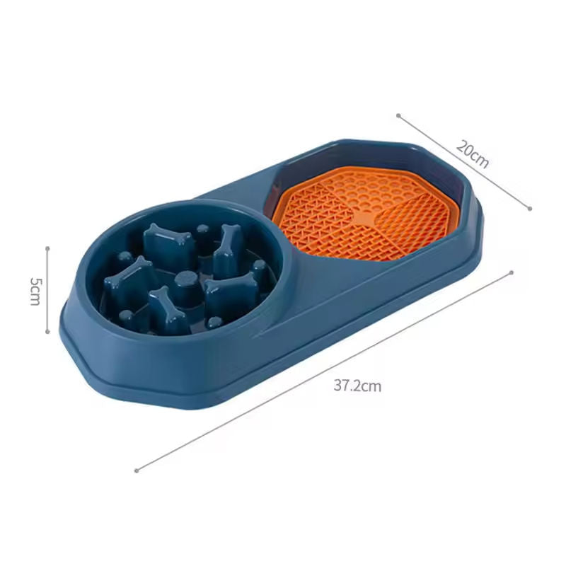 Pet Slow Feeder Bowl