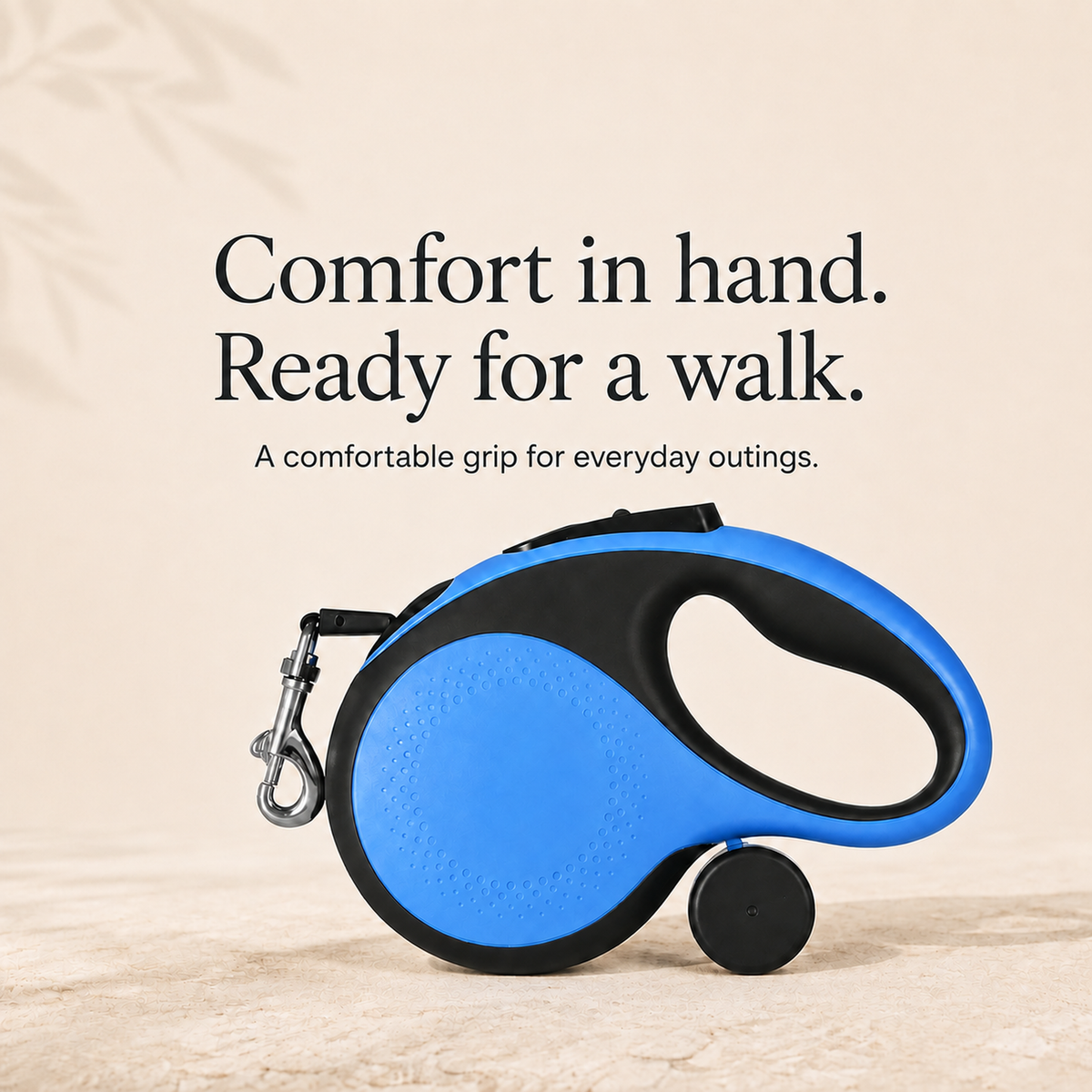 Dog walking leash comfortable grip
